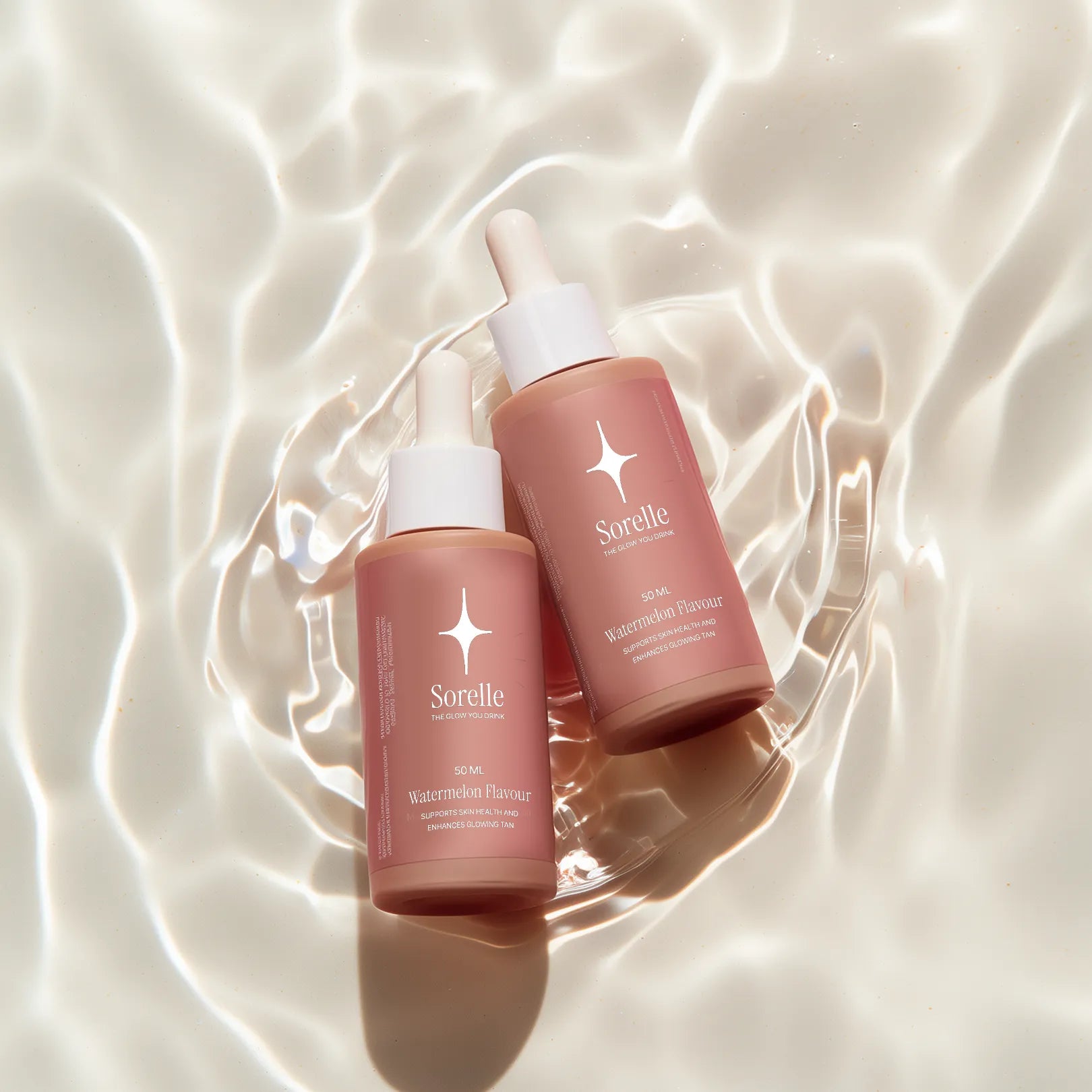 Gotas bronceadoras Sorelle | El brillo que bebes