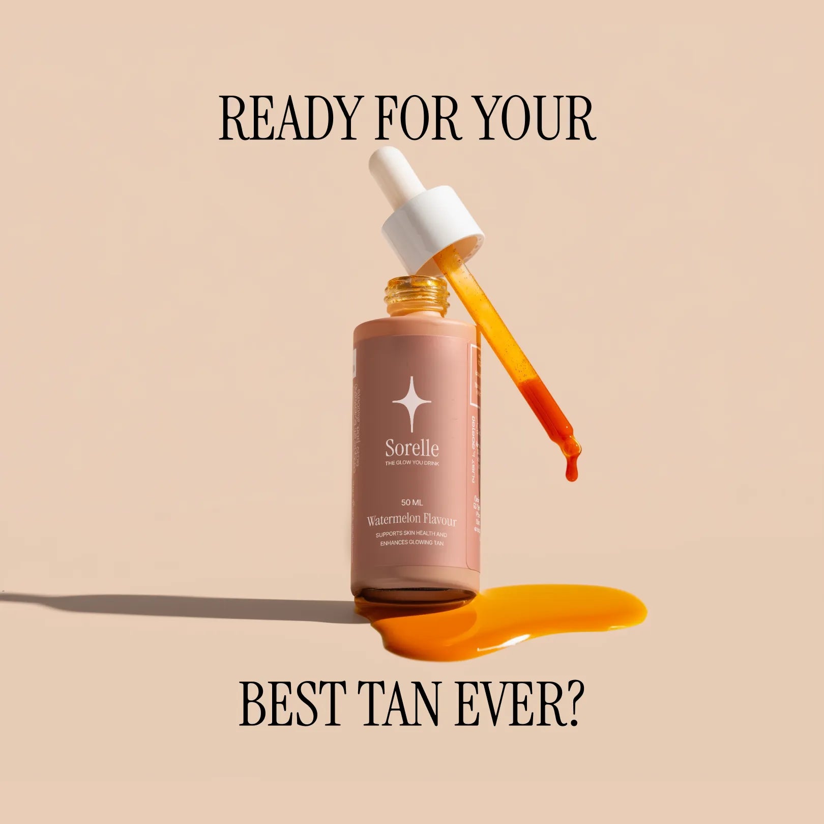 Gotas bronceadoras Sorelle | El brillo que bebes